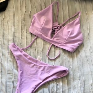 Lavender bikini